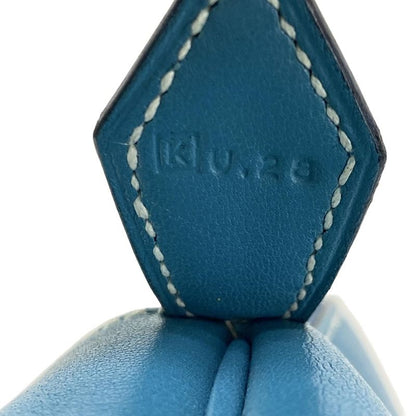 Hermes Bolide 1923 31cm (1220in) Blue Jean Silver Hardware