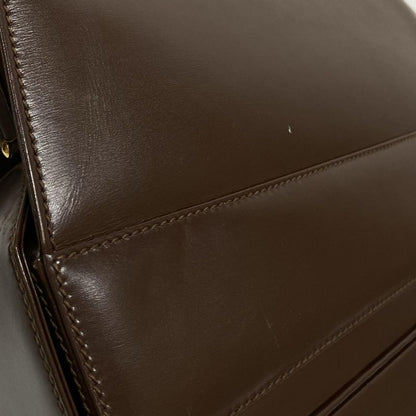 Gucci Vanity Bag - Brown Leather