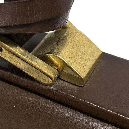 Gucci Vanity Bag - Brown Leather