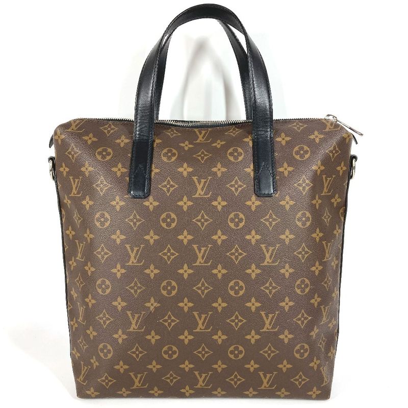 Louis Vuitton Tote Bag Quitin M40388 Monogram Macassar Canvas Brown