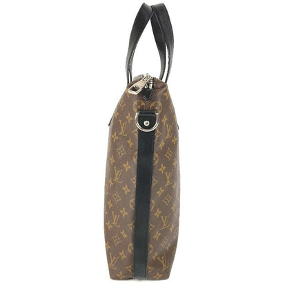 Louis Vuitton Tote Bag Quitin M40388 Monogram Macassar Canvas Brown