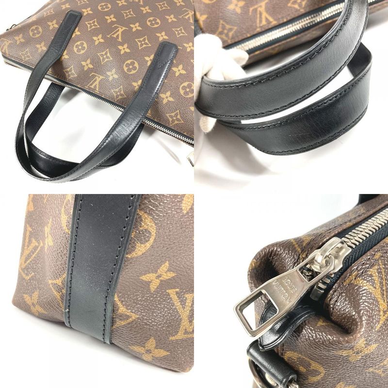 Louis Vuitton Tote Bag Quitin M40388 Monogram Macassar Canvas Brown