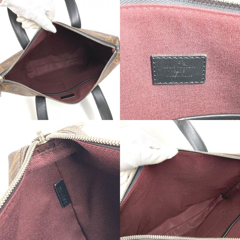 Louis Vuitton Tote Bag Quitin M40388 Monogram Macassar Canvas Brown