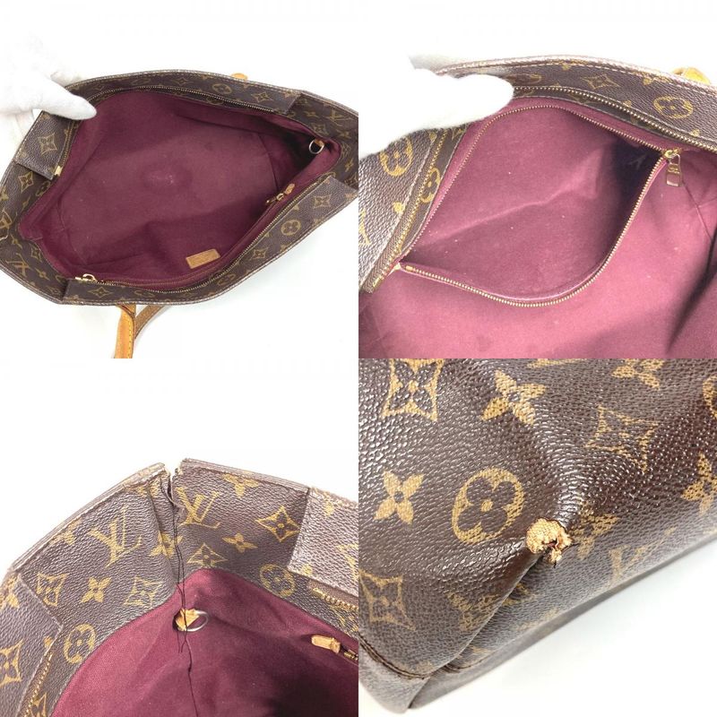Louis Vuitton Shoulder Bag Raspail PM Raspail PM M40608 Monogram Canvas Brown