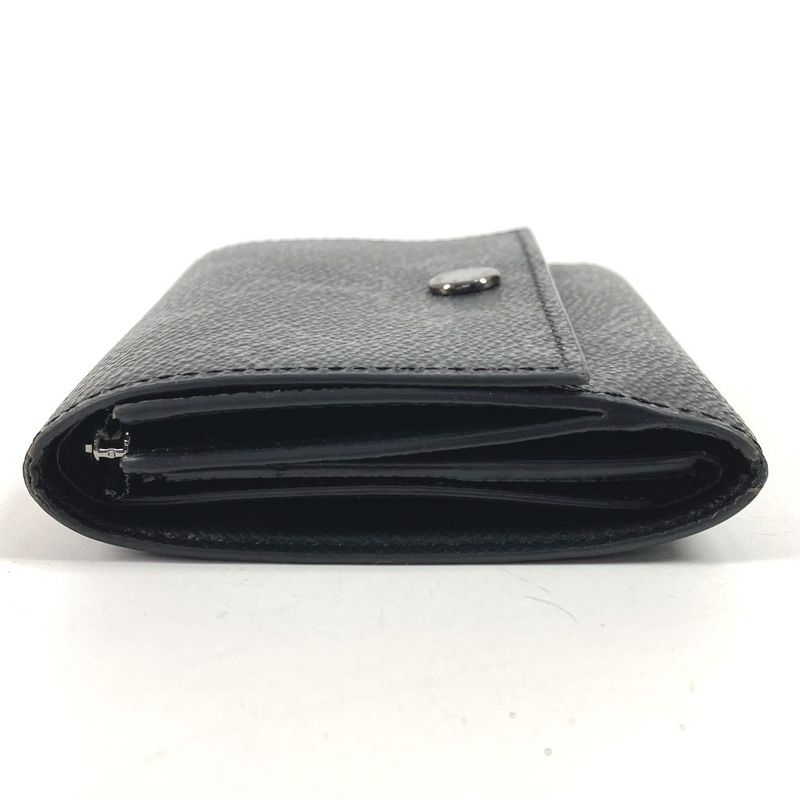 Louis Vuitton Tri-fold Wallet Victor Wallet M12598 Monogram Eclipse Canvas Black