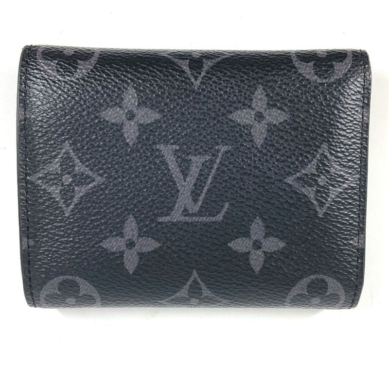 Louis Vuitton Tri-fold Wallet Victor Wallet M12598 Monogram Eclipse Canvas Black