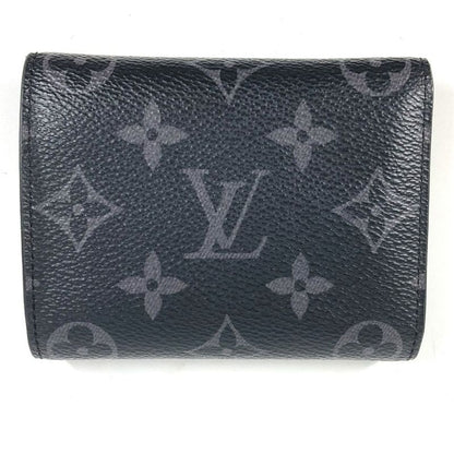 Louis Vuitton Tri-fold Wallet Victor Wallet M12598 Monogram Eclipse Canvas Black