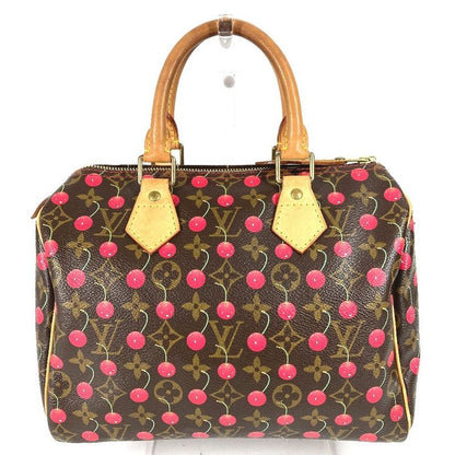 Louis Vuitton Speedy 25 Speedy 25 M95009 Monogram Cherry Canvas Red