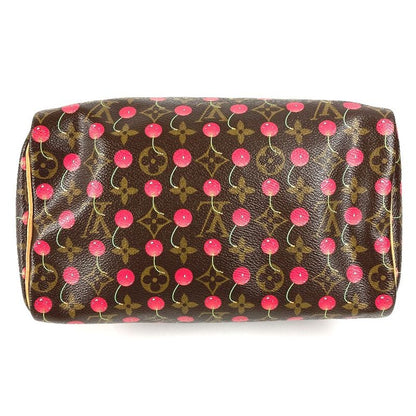 Louis Vuitton Speedy 25 Speedy 25 M95009 Monogram Cherry Canvas Red