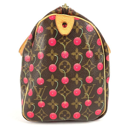 Louis Vuitton Speedy 25 Speedy 25 M95009 Monogram Cherry Canvas Red