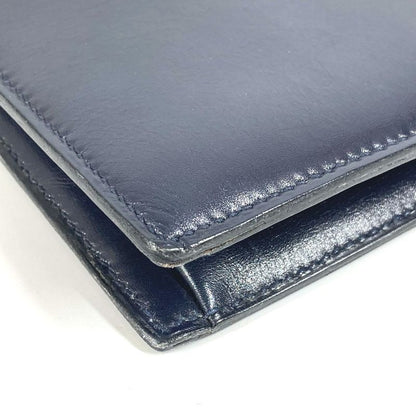 Hermes Shoulder Bag Liddy Box Calf Navy