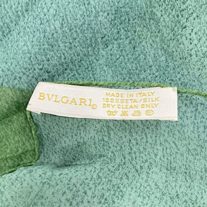 Bvlgari Scarf - Green×navy×multi Animal Print