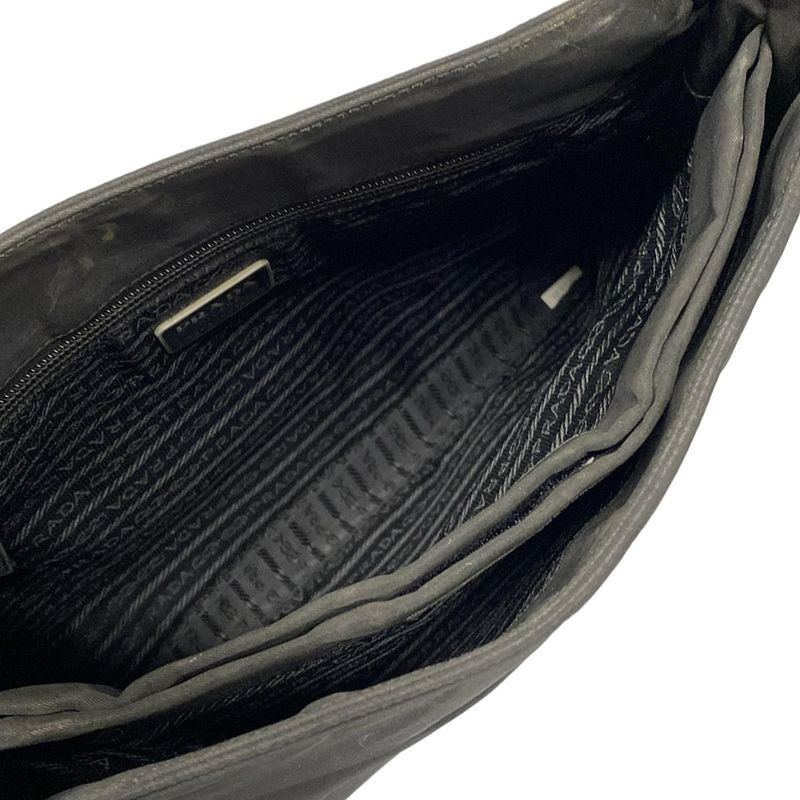 Prada Tote Bag - Black And Silver