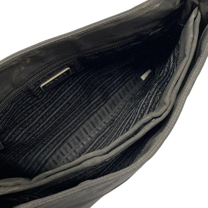 Prada Tote Bag - Black And Silver