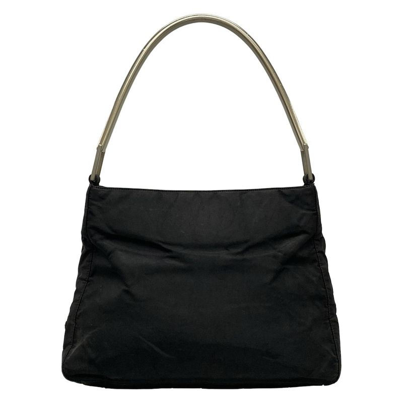 Prada Tote Bag - Black And Silver