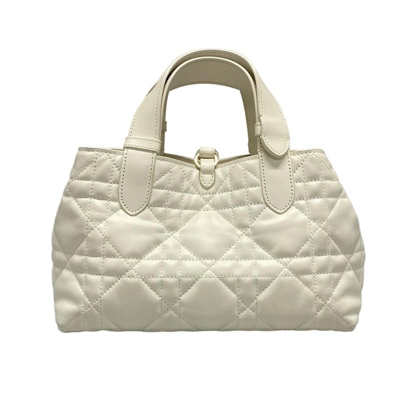 Dior/christian Dior Tote Bag Toujours Bag Small M2822osnw_m030 White Macrocanage