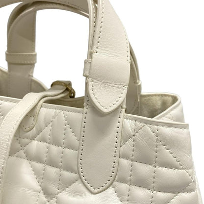 Dior/christian Dior Tote Bag Toujours Bag Small M2822osnw_m030 White Macrocanage