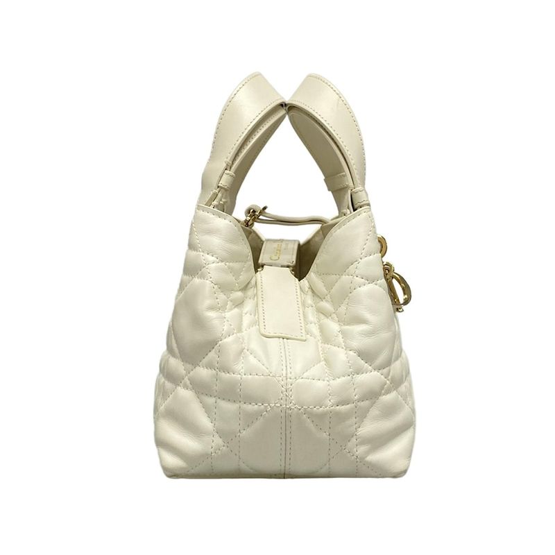 Dior/christian Dior Tote Bag Toujours Bag Small M2822osnw_m030 White Macrocanage
