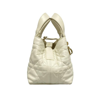 Dior/christian Dior Tote Bag Toujours Bag Small M2822osnw_m030 White Macrocanage