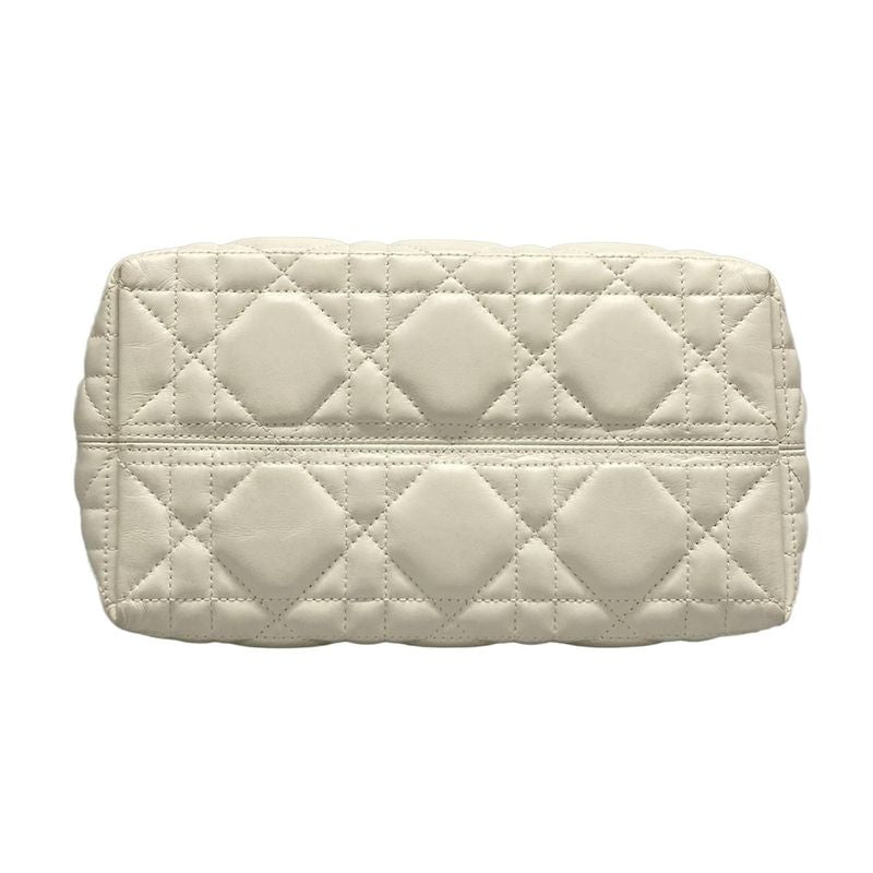 Dior/christian Dior Tote Bag Toujours Bag Small M2822osnw_m030 White Macrocanage