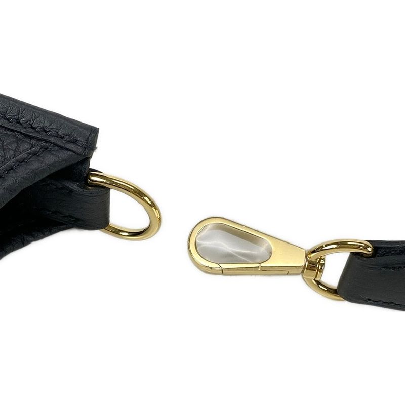 Hermes Shoulder Bag Evelyn Tpmamazon Black Gold Hardware