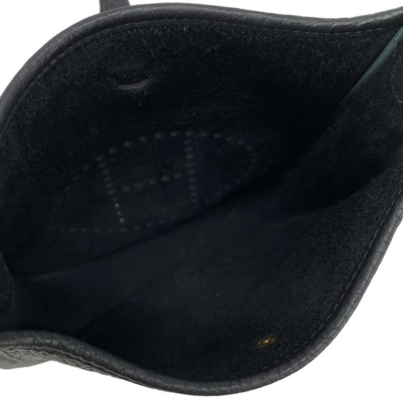 Hermes Shoulder Bag Evelyn Tpmamazon Black Gold Hardware