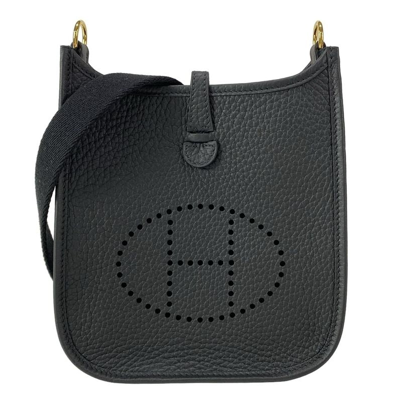 Hermes Shoulder Bag Evelyn Tpmamazon Black Gold Hardware