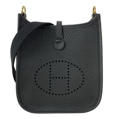 Hermes Shoulder Bag Evelyn Tpmamazon Black Gold Hardware