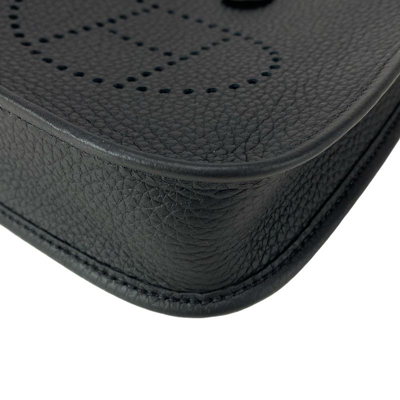 Hermes Shoulder Bag Evelyn Tpmamazon Black Gold Hardware