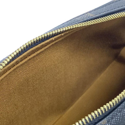 Celine Shoulder Bag Cuir Triomphe Mini Camera Tan (black And Brown) And Multi