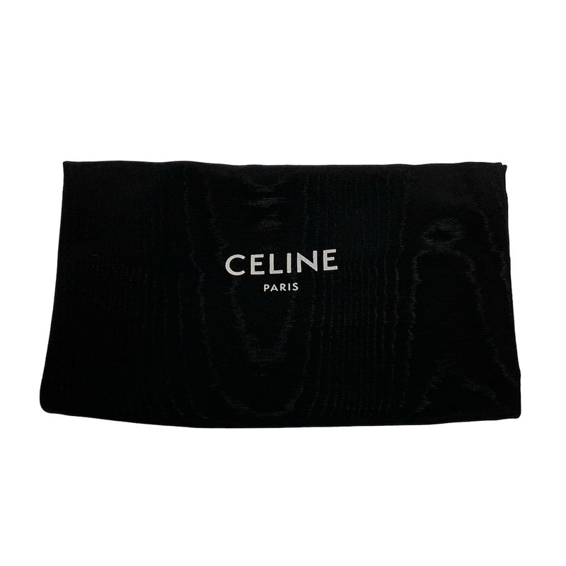 Celine Shoulder Bag Cuir Triomphe Mini Camera Tan (black And Brown) And Multi