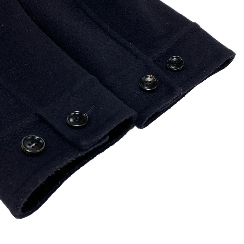 Gucci Blouson Size 46 S Men's Double Face Wool Jacket 762521 Dark Navy Zip Up /