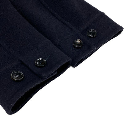 Gucci Blouson Size 46 S Men's Double Face Wool Jacket 762521 Dark Navy Zip Up /