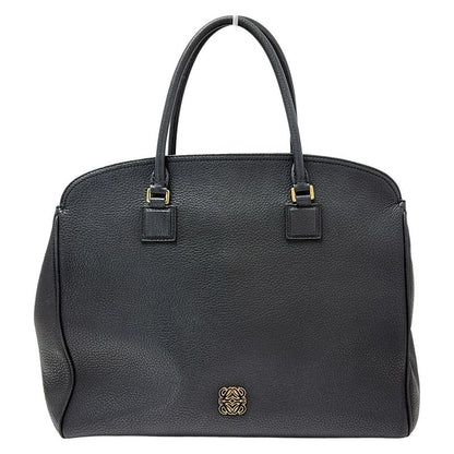 Loewe Handbag Aramoadi Black Mini Boston Leather