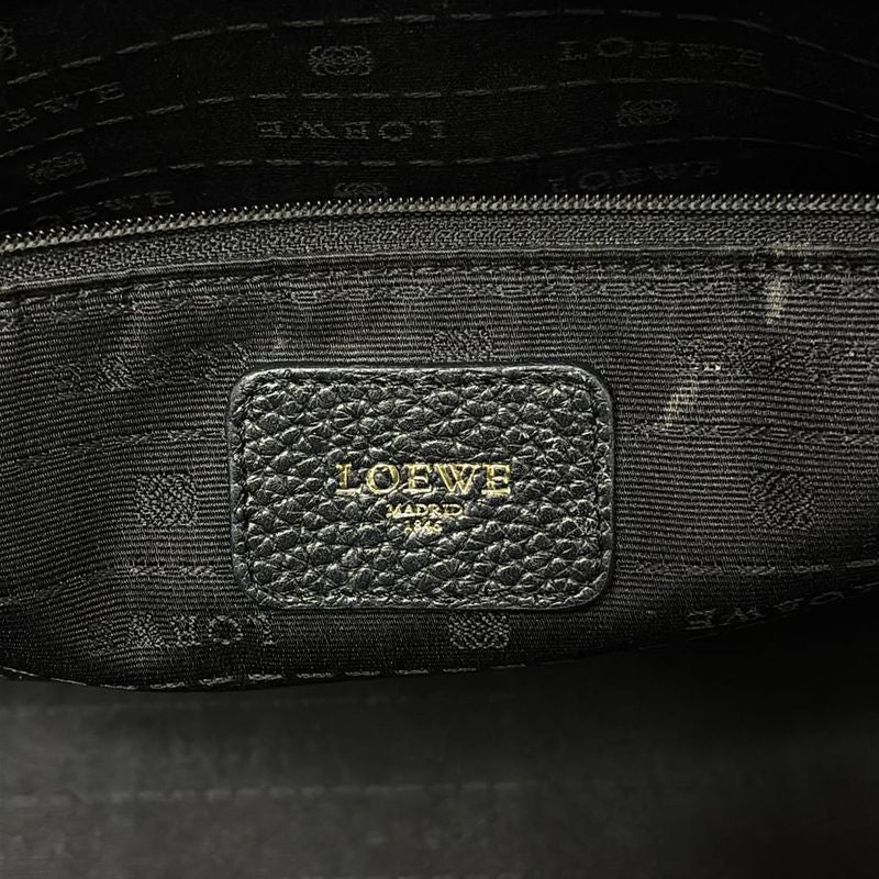 Loewe Handbag Aramoadi Black Mini Boston Leather