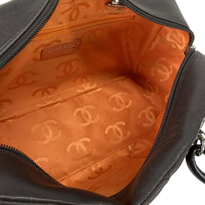 Chanel Shoulder Bag Cambon Line Bow Ring Bag A25171 Dark Brown Leather Lambskin