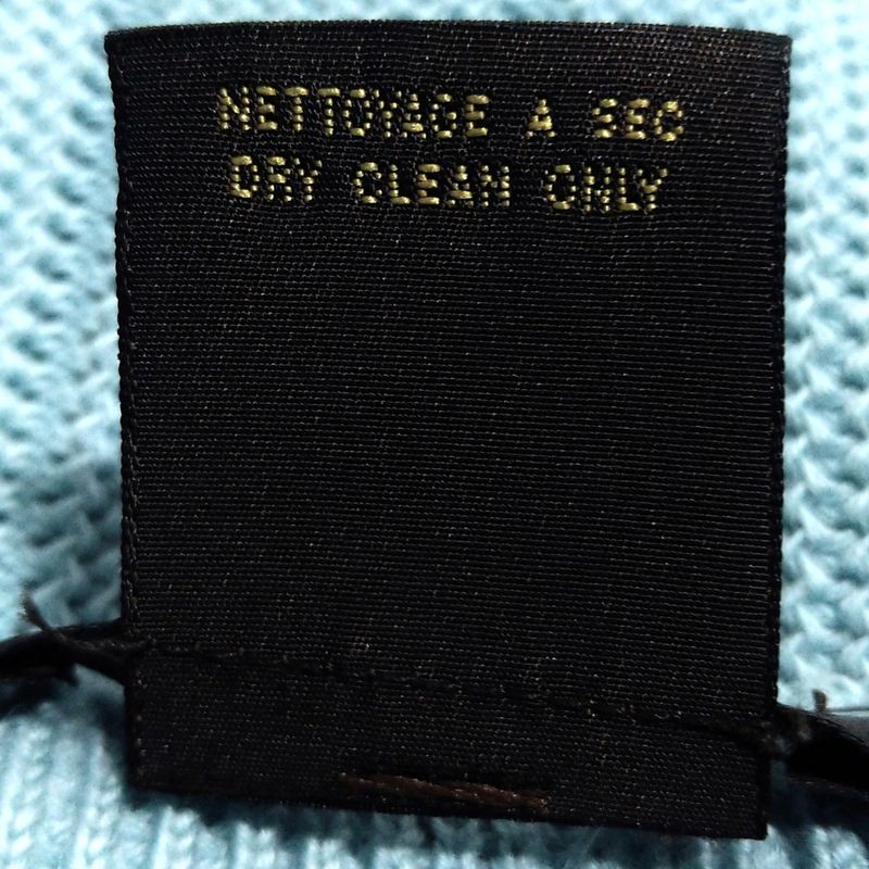 Louis Vuitton Long Sleeve Sweater Size M Men's - Light Blue Cotton Sweater