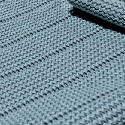 Louis Vuitton Long Sleeve Sweater Size M Men's - Light Blue Cotton Sweater