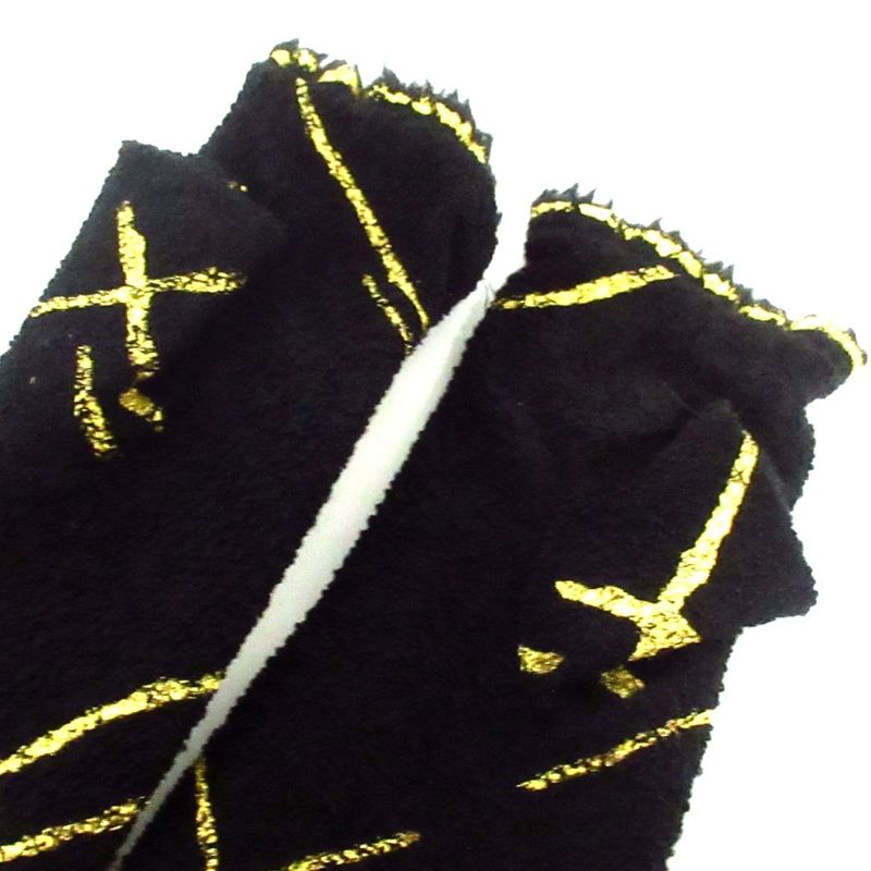 Chanel Gloves Women's Matelasse Pattern Black Arm Cabas