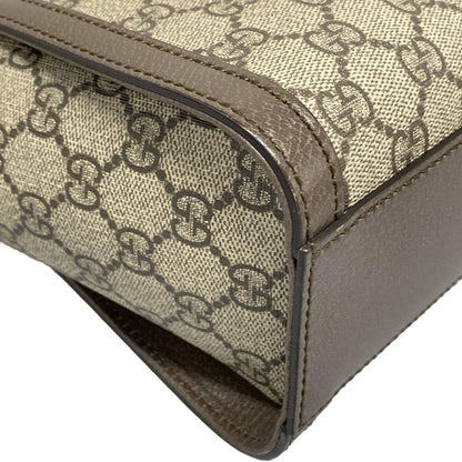 Gucci Ophidia GG Small Tote Bag 547551 Beige X Dark Brown X Multi Leather