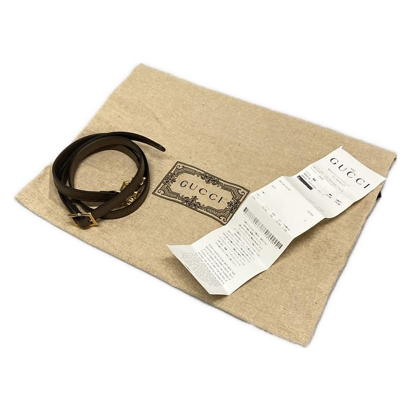 Gucci Ophidia GG Small Tote Bag 547551 Beige X Dark Brown X Multi Leather