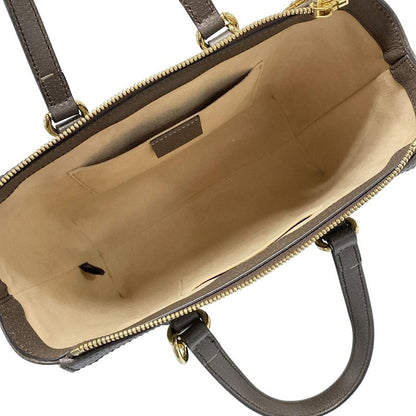 Gucci Ophidia GG Small Tote Bag 547551 Beige X Dark Brown X Multi Leather