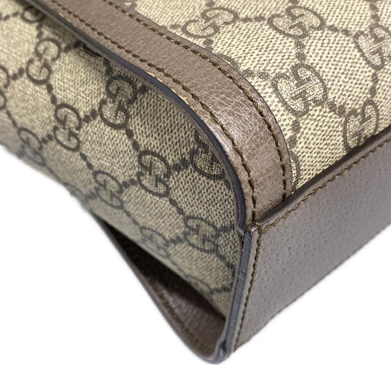 Gucci Ophidia GG Small Tote Bag 547551 Beige X Dark Brown X Multi Leather