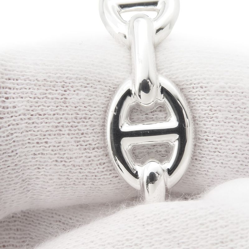 Hermes Bracelet Chaine D'ancre Bangle Silver