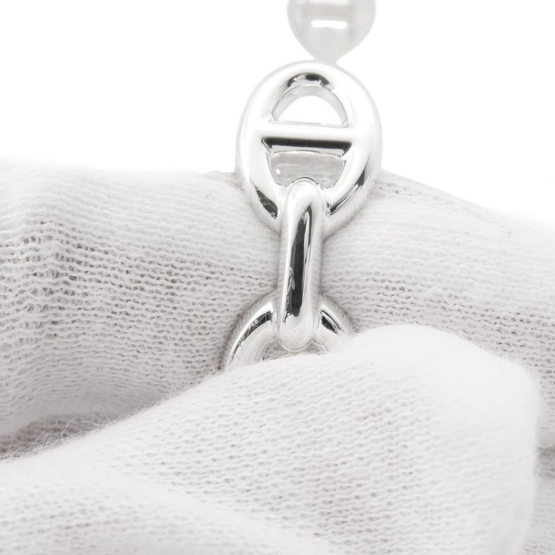 Hermes Bracelet Chaine D'ancre Bangle Silver