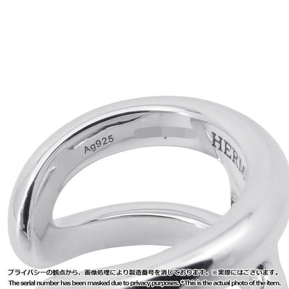 Hermes Ring Osmose GM Silver 53