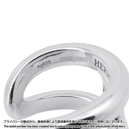 Hermes Ring Osmose GM Silver 53