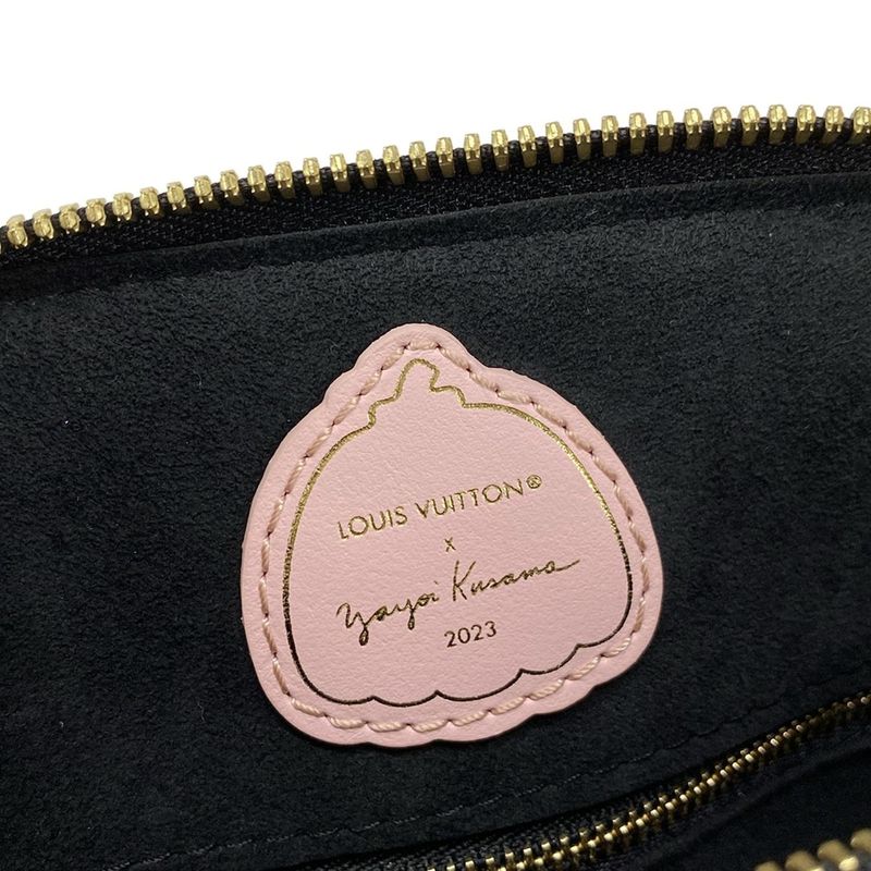 Louis Vuitton Handbag Louis Vuitton X Yayoi Kusama LV X Ykspeedy Bandoliere 25