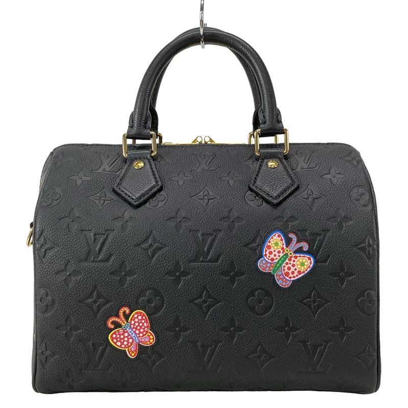 Louis Vuitton Handbag Louis Vuitton X Yayoi Kusama LV X Ykspeedy Bandoliere 25