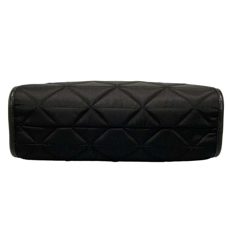 Prada Tote Bag - 1ba354 Black Quilted Leather